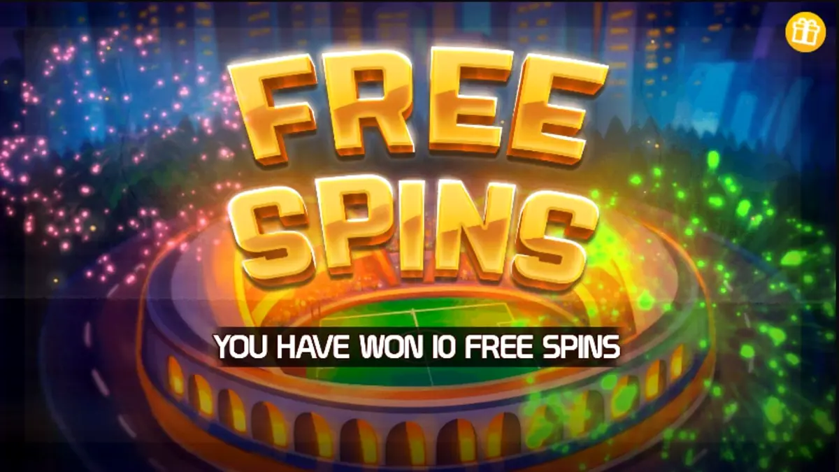 Tampilan visual grid 7x7 pada slot Cluster Cup dengan tema stadion sepak bola